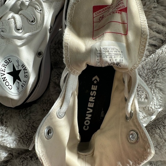 CONVERSE Run Star Hike Platform Converse Sneakers Size 6.5 - Picture 15 of 16